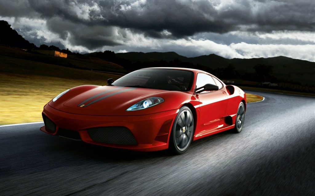 Luxurious Ferrari 430 Scuderia 3 Red Fhd Wallpaper