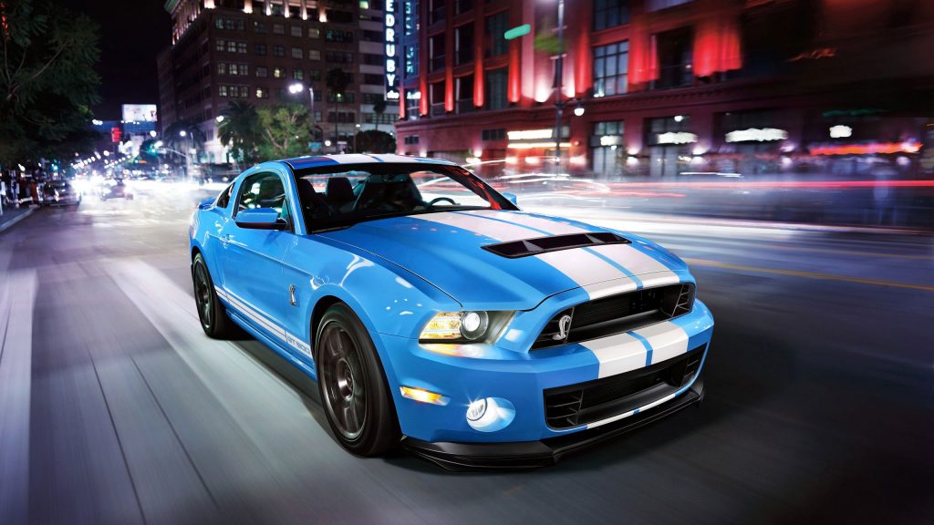 Luxurious Ride Ford Shelby Gt500 2014 Fhd Wallpaper