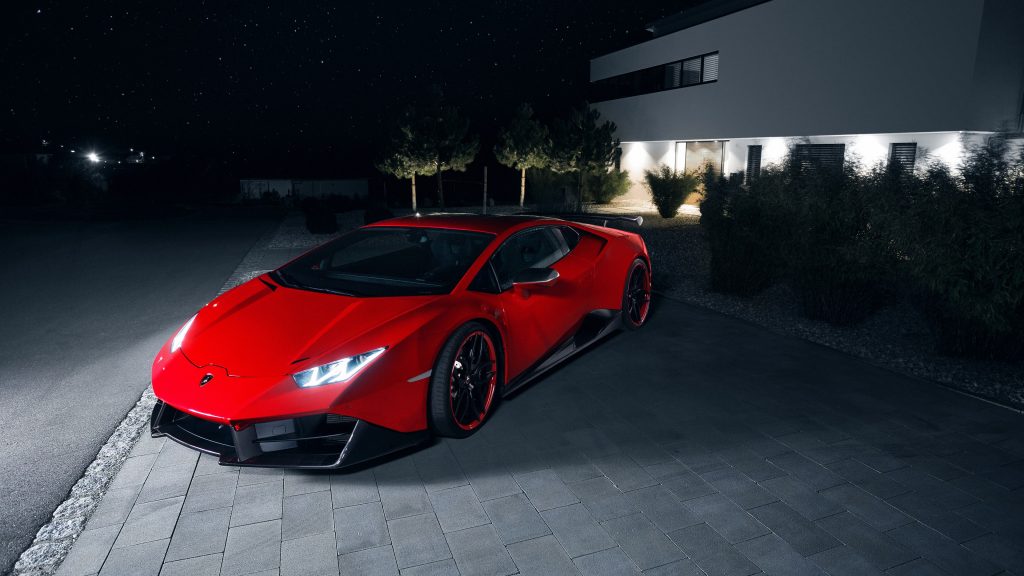 Majestic Red Novitec Torado Lamborghini Huracan Rwd 4k Uhd Wallpaper