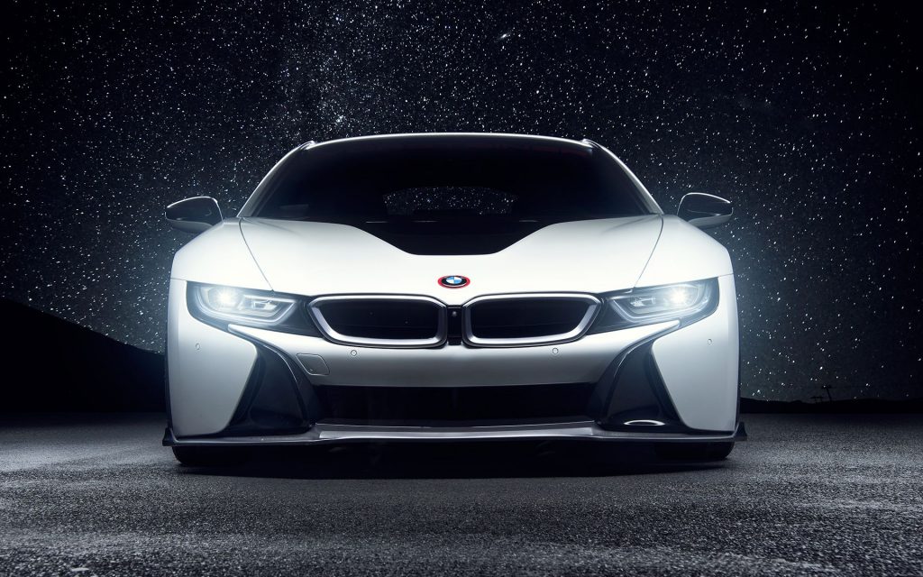 Majestic White Bmw I8 Aero Vorsteiner 1fhd Wallpaper