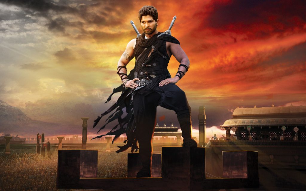 Mass Telugu Hero Allu Arjun In Rudramadevi Fhd Movie Wallpaper