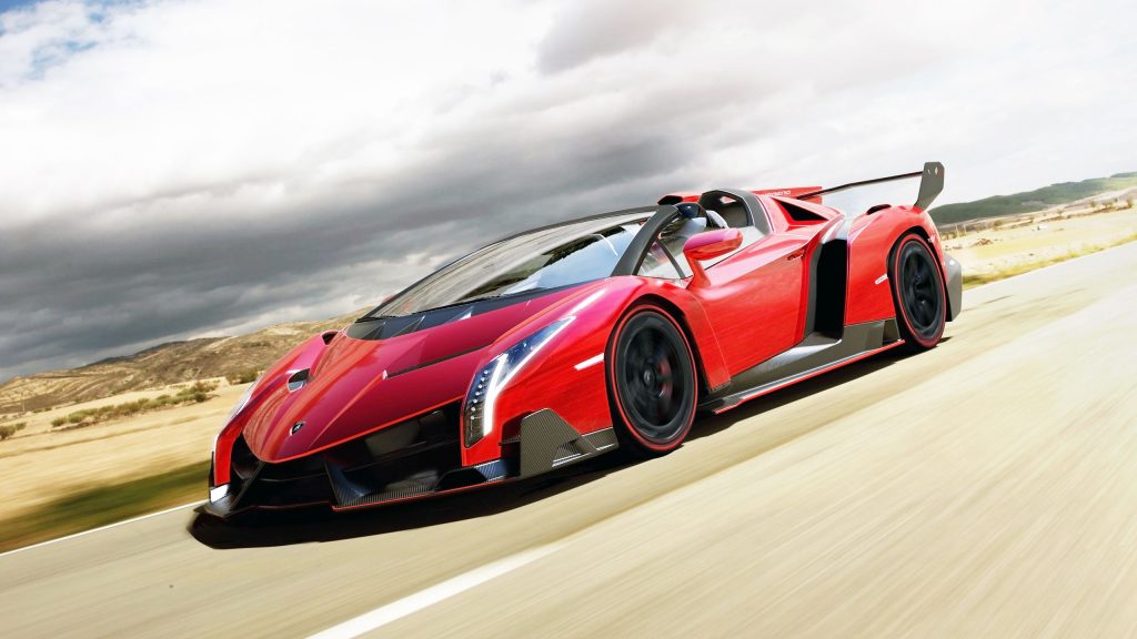 Modernistic 2014 Lamborghini Veneno Roadster Fhd Wallpaper