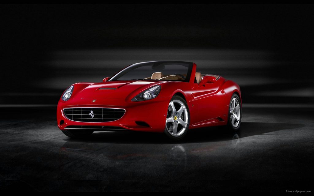 Most Beautiful Red 2009 Ferrari California 6 Fhd Wallpaper