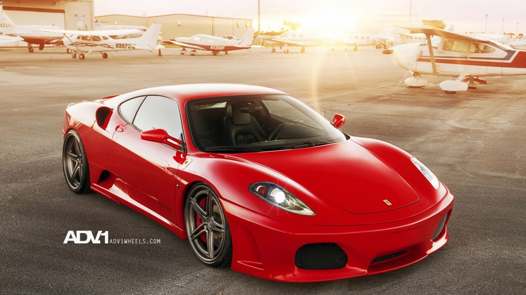 Most Stylish Red Ferrari F430 Adv1 Fhd Wallpaper