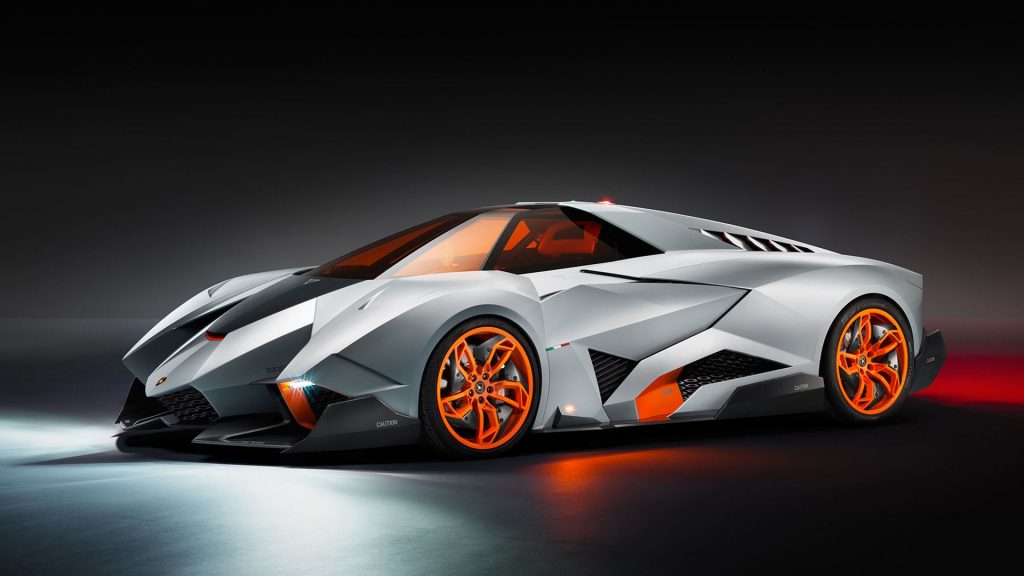 New Fangled Lamborghini Egoista Concept Car Fhd Wallpaper