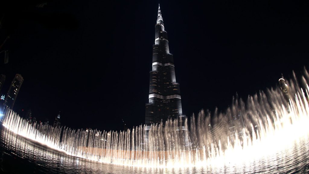 Night View Of Tallest Building N The World Burj Khalifa The Dubai Fhd Wallpaper