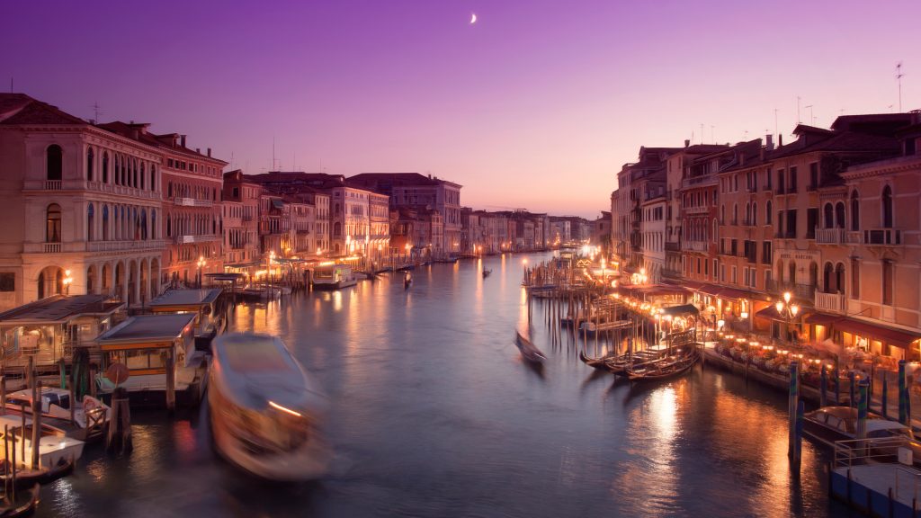 Pleasant Evening Fhd Images Of Venice City For Wallpaper