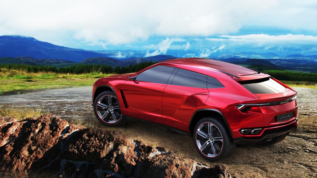 Ravishing Red Lamborghini Urus Concept Uhd 4k Wallpaper