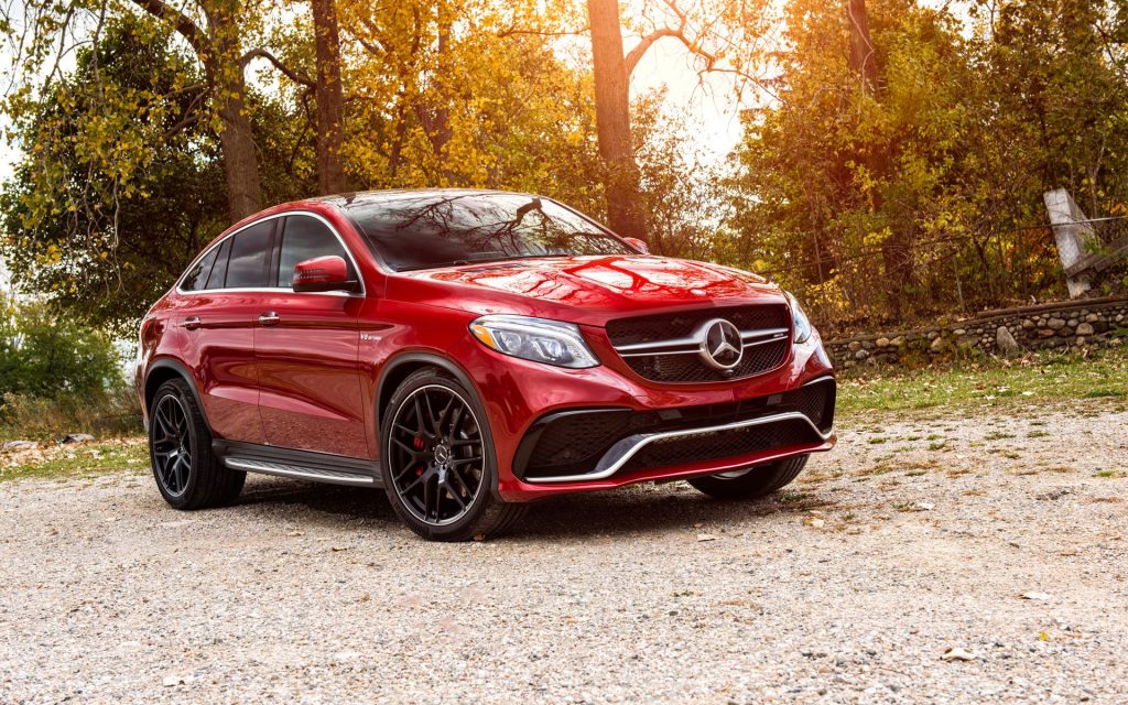 Ravishing Red Rider 2016 Mercedes Benz Gle Class 1 Fhd Wallpaper