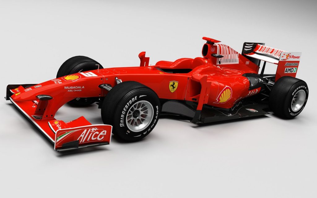 Red Ferrari F1 Race Car Hd Wallpaper