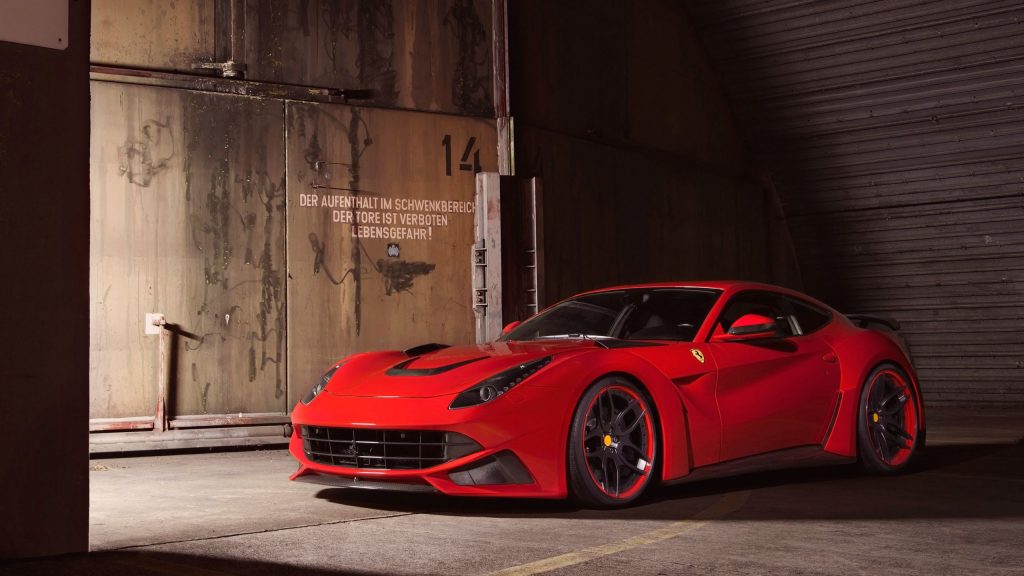 Red Smart 2014 Ferrari F12 Berlinetta N Largo By Novitec Rosso Fhd Wallpaper