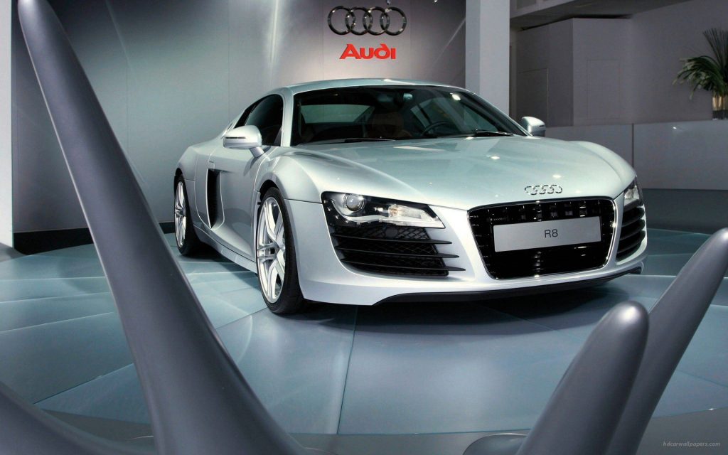 Refreshing White Audi R8 5 Fhd Wallpaper