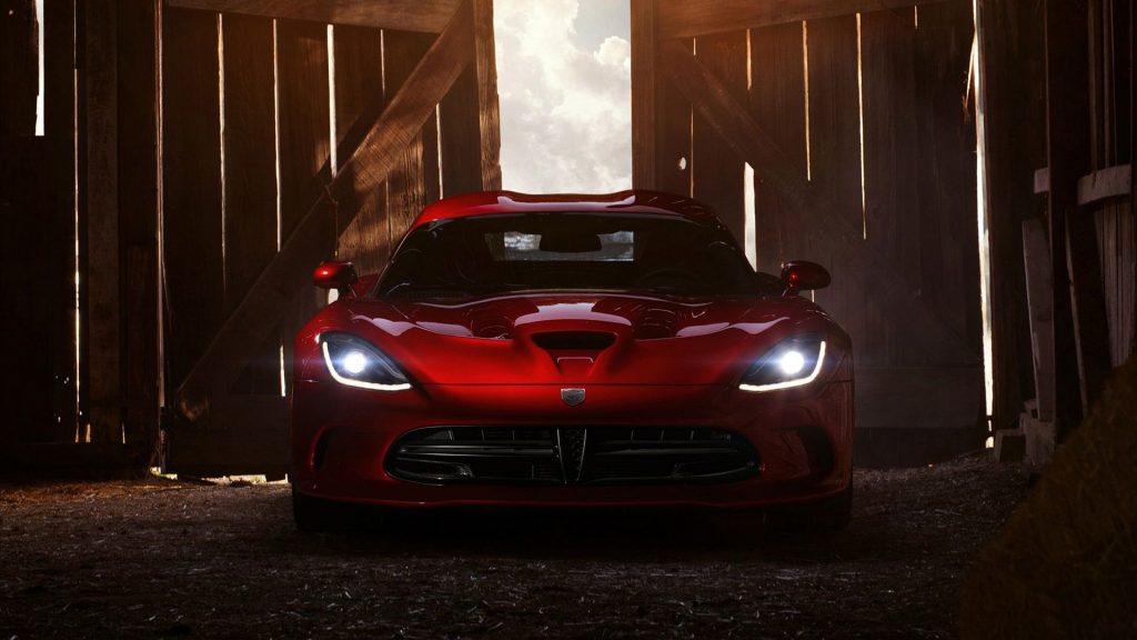 Royal Red Dodge Srt Viper Gts 2013 Fhd Wallpaper