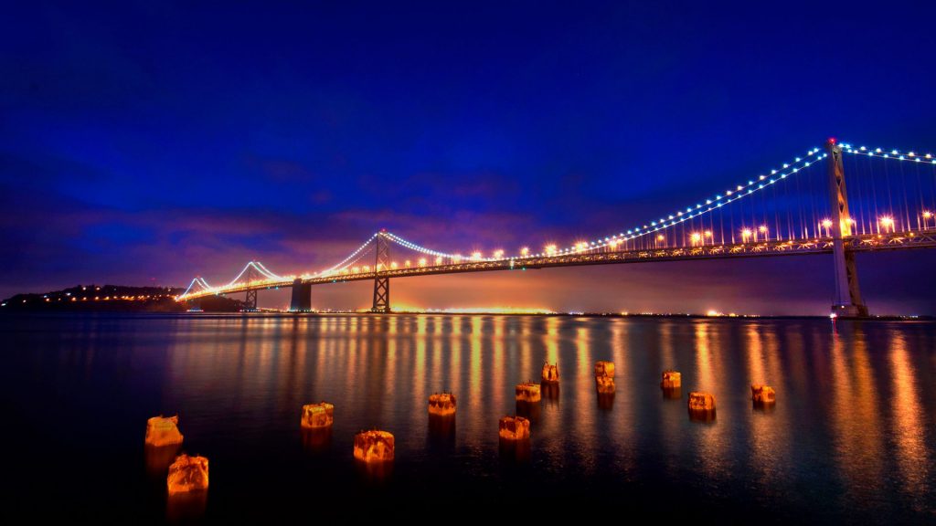 San Francisco Nights Charming Fhd Wallpaper