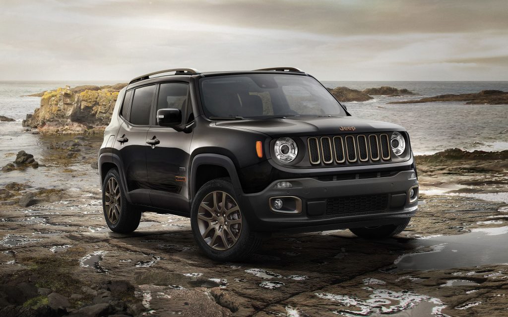 Shiny Black 2016 Jeep Renegade 75th Anniversary Model 1 Wallp 5737