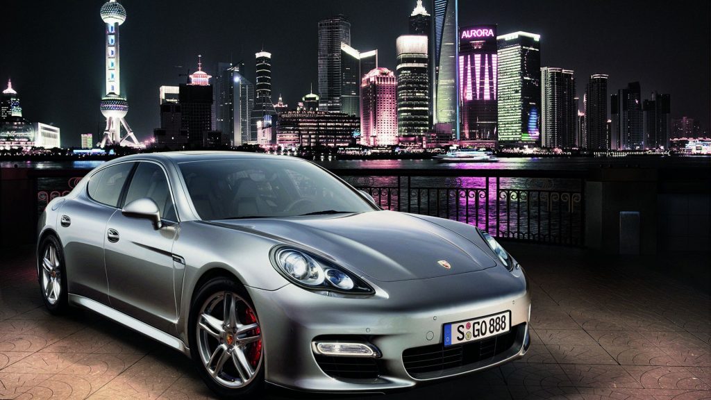 Showy Pale Aqua Porsche Panamera Shanghai 2010 Fhd Wallpaper