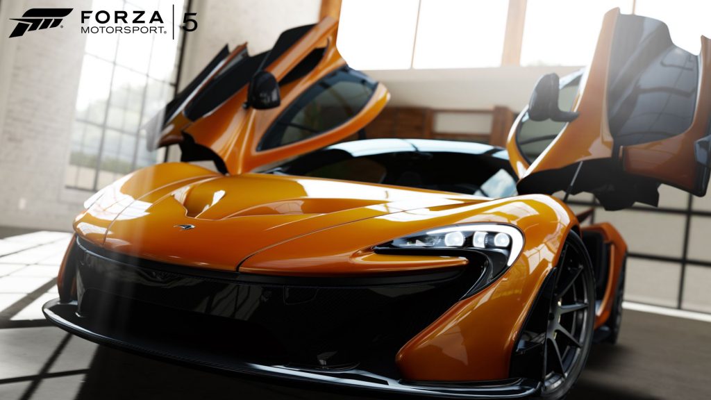 Sleek Stylish Mclaren P1 In Forza Motorsport 5 Fhd Wallpaper