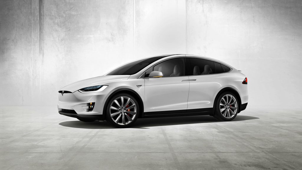 Sleek White Tesla Model X Concept 2016 Uhd 4k Wallpaper