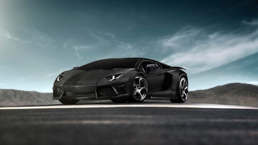 Sleeky Black 2012 Mansory Lamborghini Aventador Carbonado Lp700 4 Fhd Wallpaper