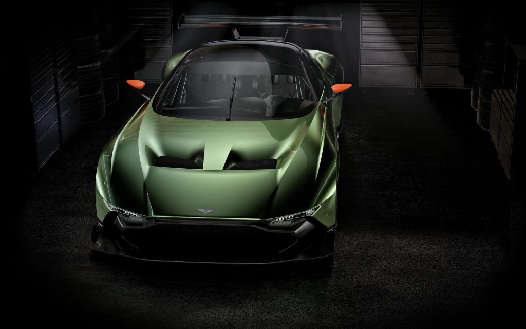 Sparkling Green 2016 Aston Martin Vulcan Fhd Wallpaper