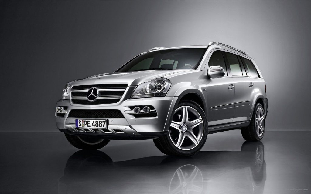 Sparkling Grey 2009 Mercedes Benz Suv Fhd Wallpaper