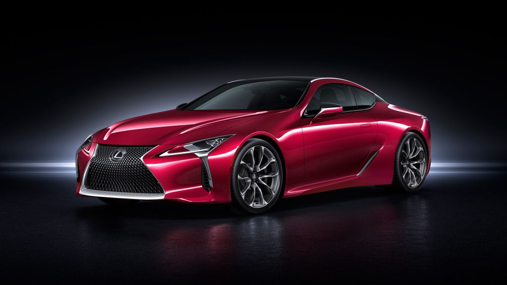 Spectacular Red Lexus Lc 500 Uhd 4k Wallpaper