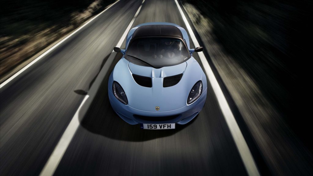 Speedy Bluish Lotus Elise Club Racer 2012 Fhd Wallpaper