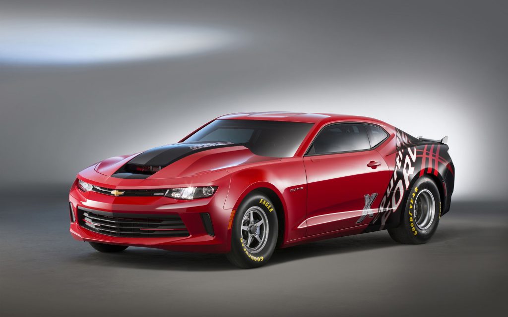 Stunning Red Grahic 2016 Chevrolet Copo Camaro 1 Fhd Wallpaper