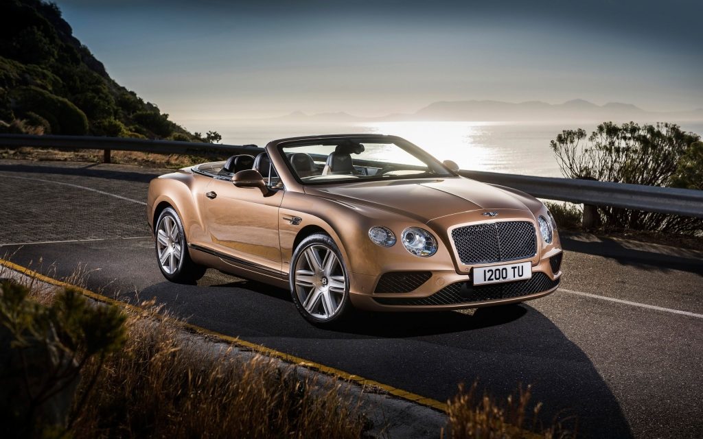 Stylish 2015 Bentley Continental Gt Convertible 3d Fhd Wallpaper