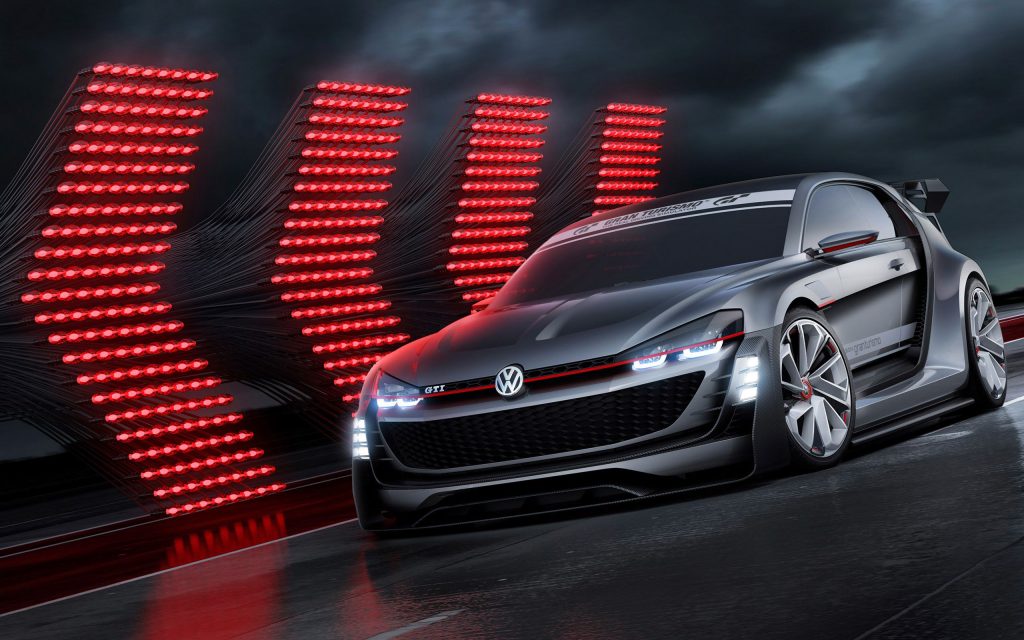 Stylish 2015 Volkswagen Gti Supersport Vision Gran Turismo Concept Fhd Wallpaper