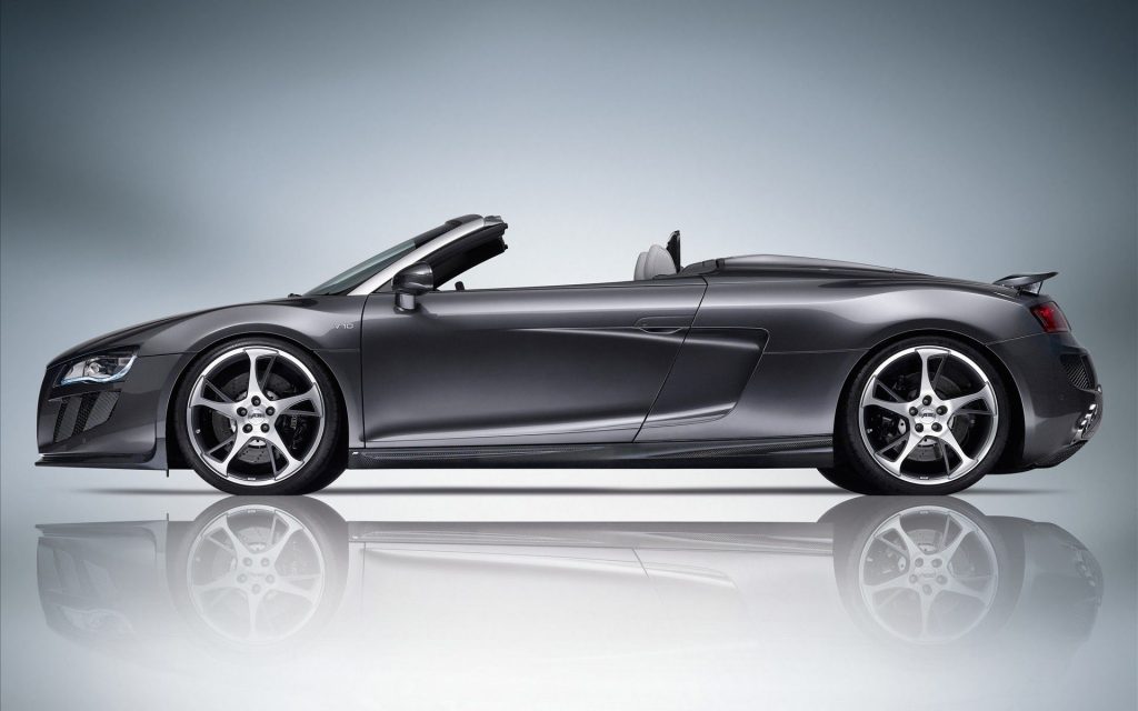 Stylish Black 2010 Abt Audi R8 Spyder 2 Fhd Wallpaper