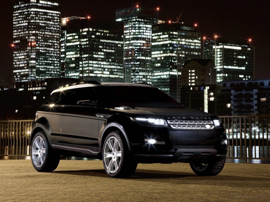 Stylish Black Land Rover Lrx Hd Wallpaper