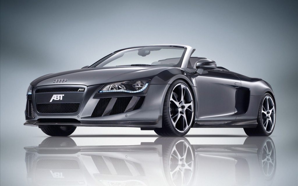 Stylish Covertable 2010 Abt Audi R8 Spyder Fhd Wallpaper