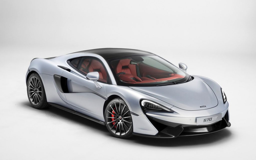 Stylish Grey 2016 Mclaren 570gt 1fhd Wallpaper