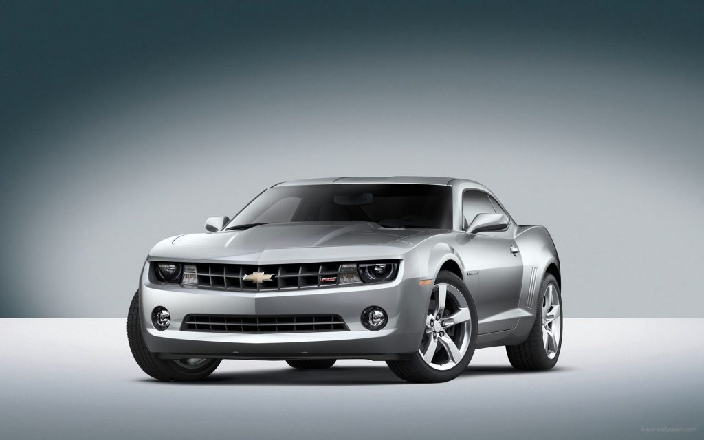 Stylish Silver 2010 Chevrolet Camaro Rs 8 Fhd Wallpaper