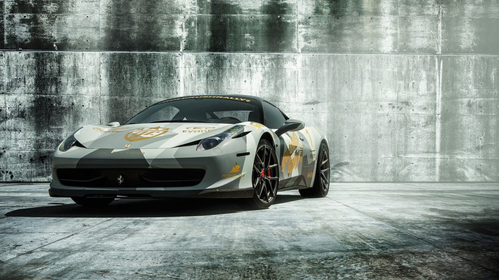 Stylish Sports Rider Vorsteiner Ferrari 458 Italia 2016 Fhd Wallpaper