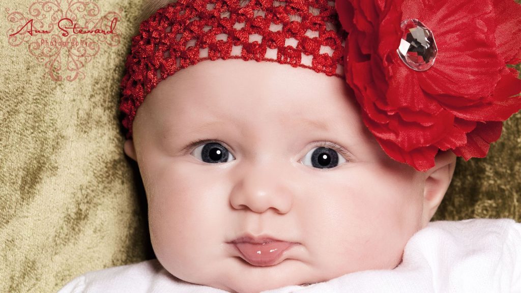 Super Cute Little Baby Close Up Face Fhd Wallpaper