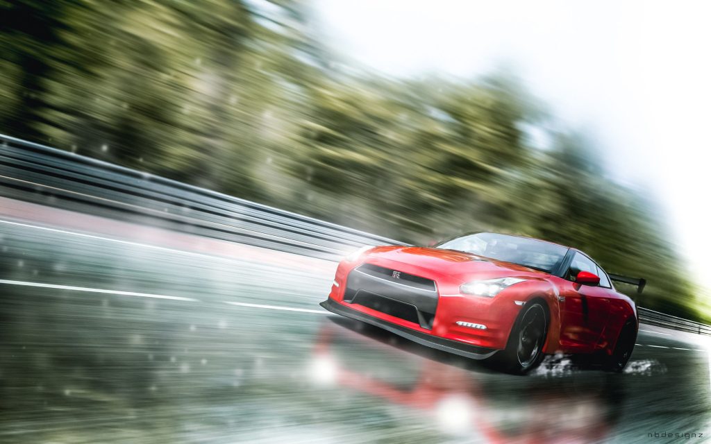 Super Fast Nissan Gtr Gran Turismo Fhd Wallpaper