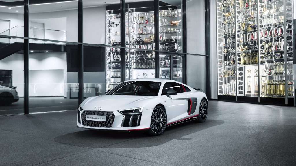 Super White Color Audi R8 V10 Plus Uhd 4k Wallpaper