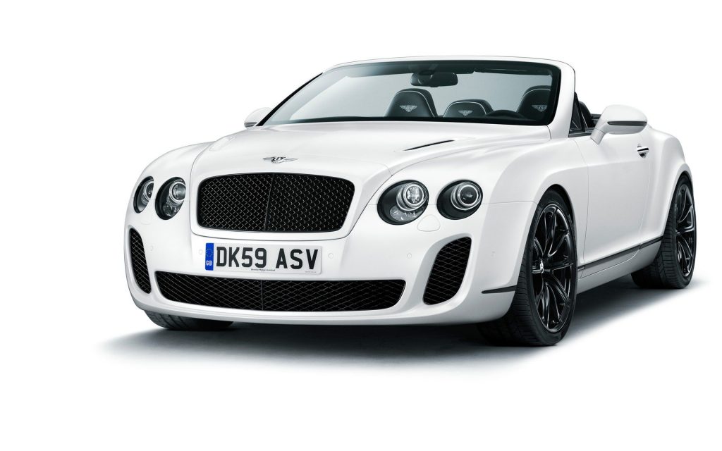 Supersports Convertible Bentley Continental White Fhd Wallpaper