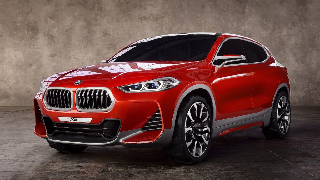 Top Level Red Bmw X2 2018 Concept Car 4k Uhd Wallpaper