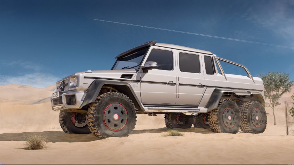 Tough Desert King Mercedes Benz G63 Amg 6x6 4k Uhd Wallpaper