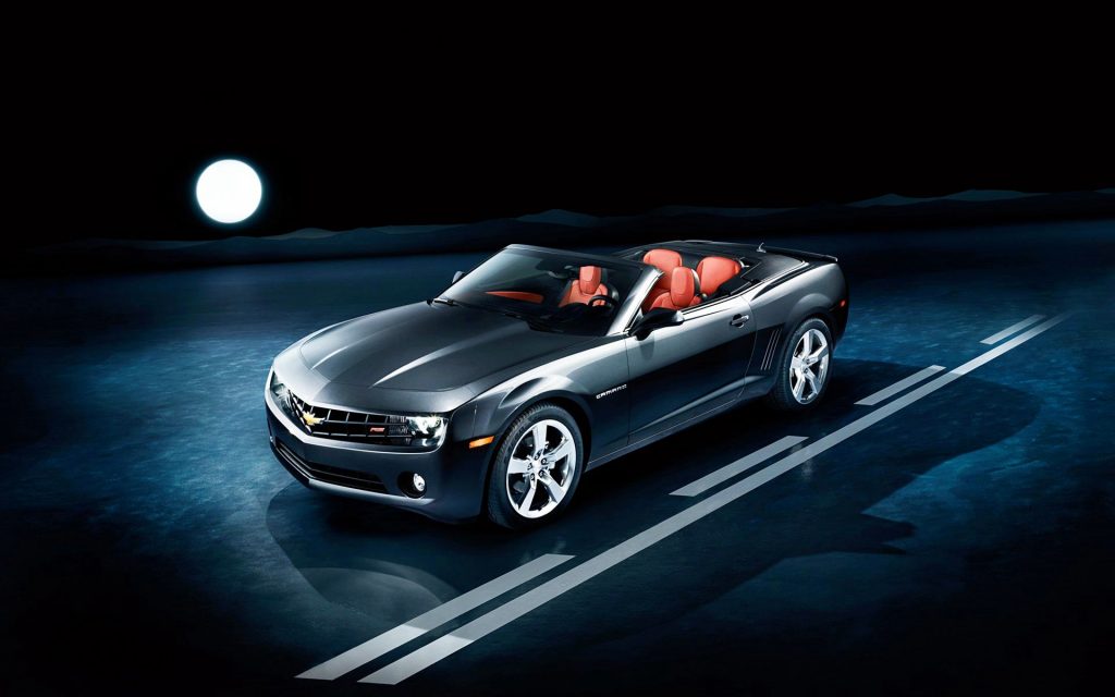 Unique Black Convertible 2011 Chevrolet Camaro Fhd Wallpaper