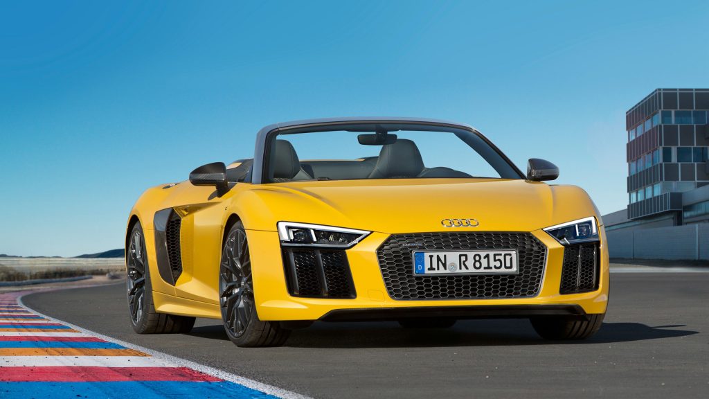 Unique Yellow 2017 Audi R8 4k Uhd Wallpaper