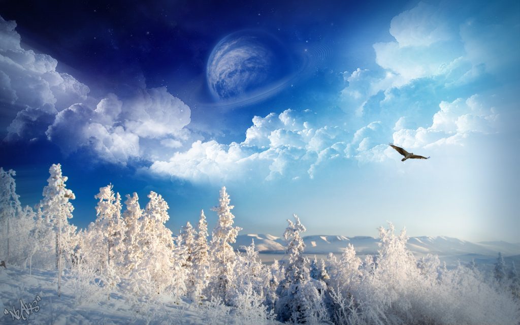 Winter Snow Dreamy Wonderland Hd Wallpaper