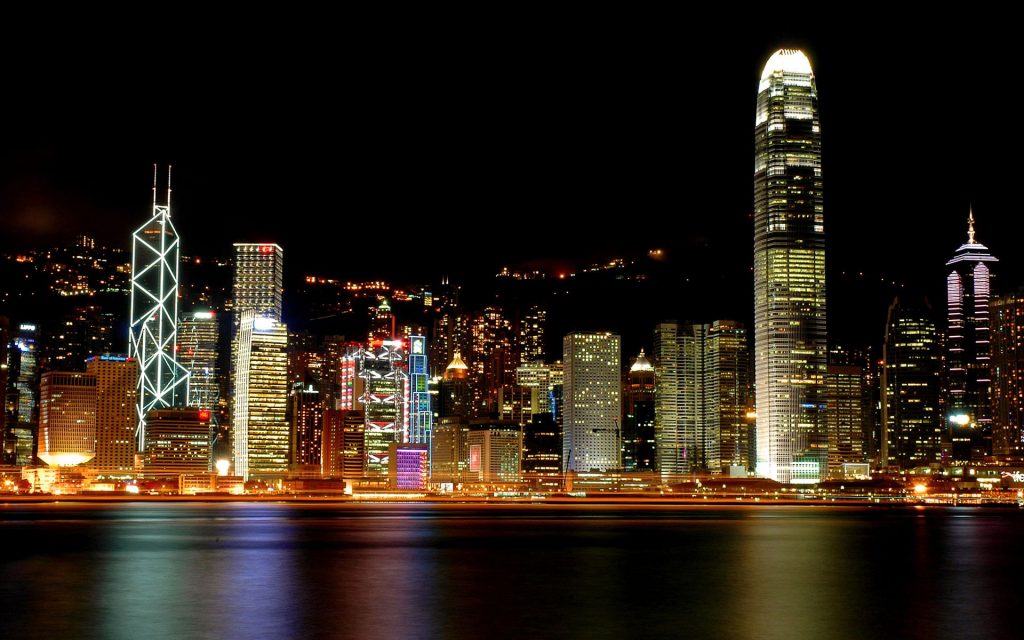 Wonderful Hong Kong Victoria Harbour Night Fhd Wallpaper