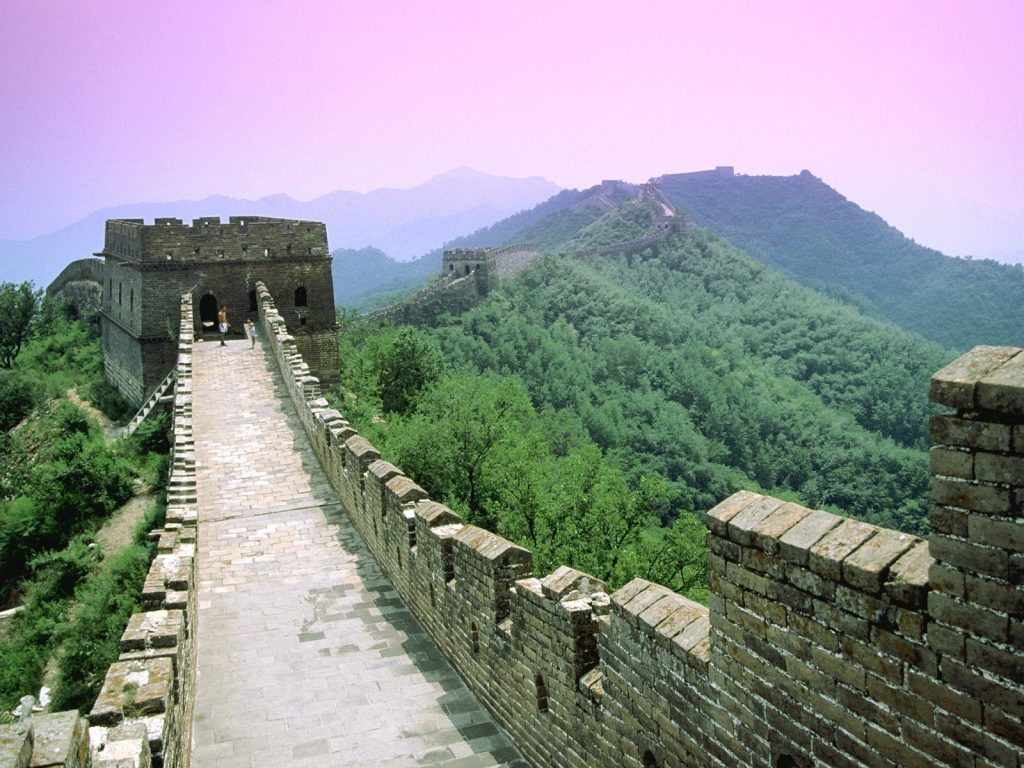 Wonders Fof World Great Wall Beijing China Hd Wallpaper