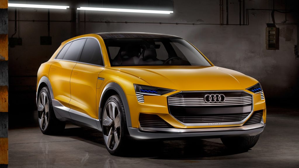 Wondrous Yellow Audi H Tron Quattro Concept 4k Uhd Wallpaper