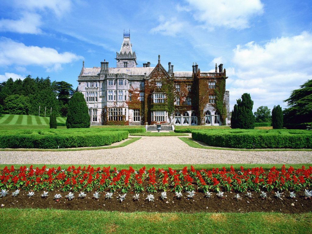 Adorable Adare Manor County Limerick Ireland Hd Wallpaper