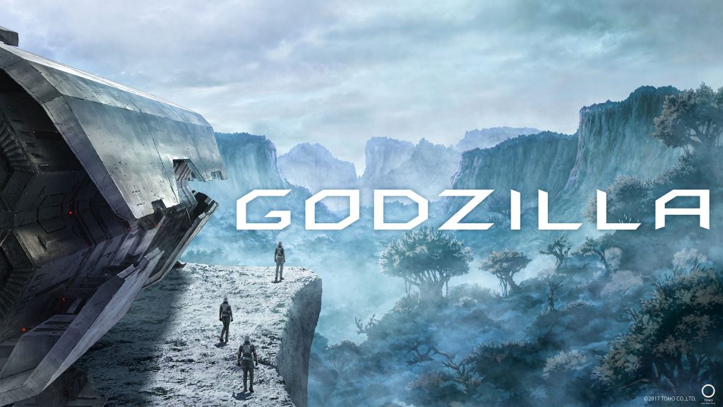 Amazing Godzilla 2017 Anime Movie Fhd Wallpaper